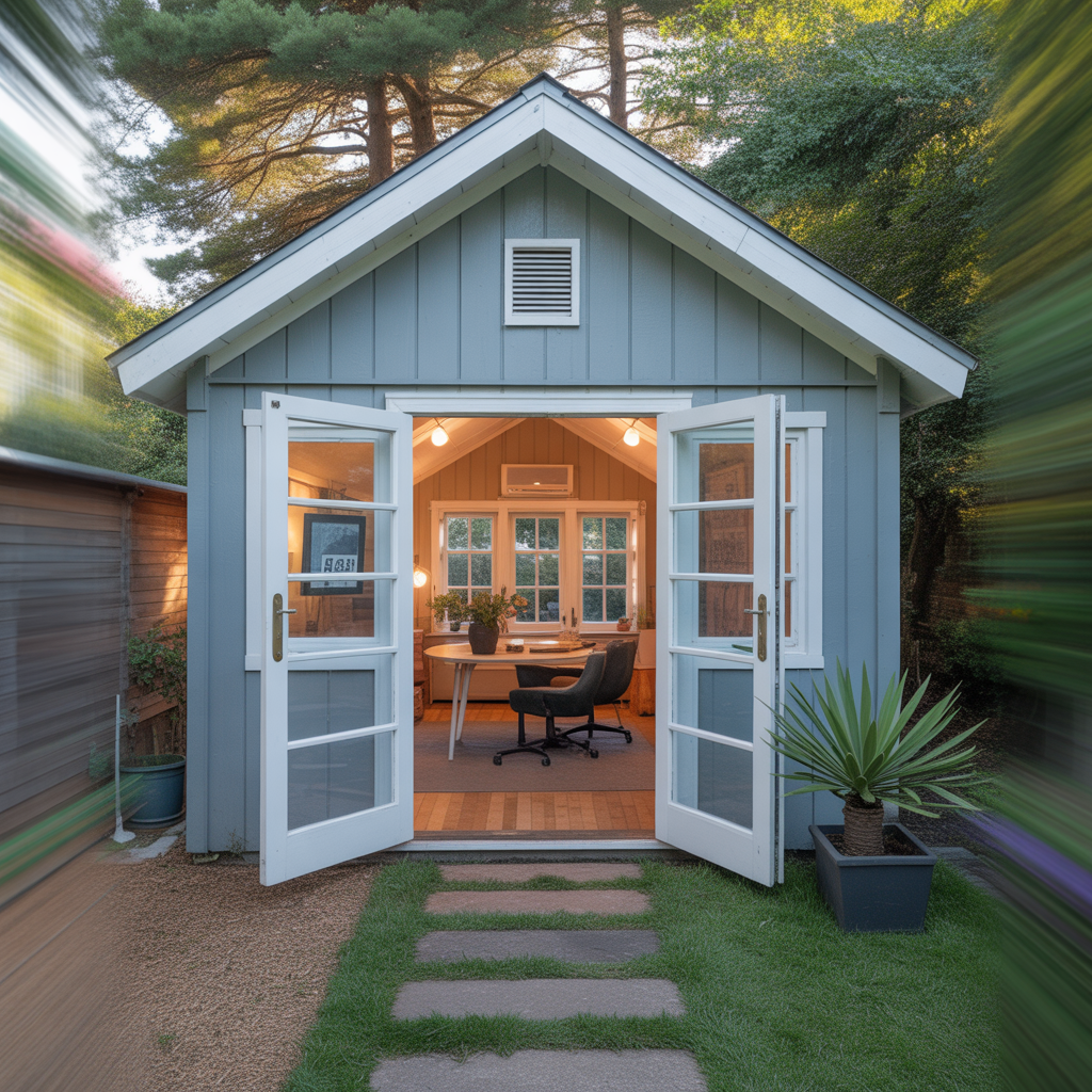 Outdoor-Inspired Workspace