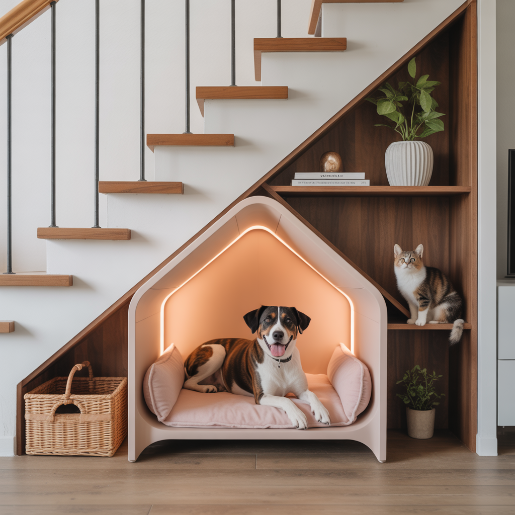 Pet House Under Stairs: 20 Creative and Functional Ideas for Your Furry Friends 1 Pet House Under Stairs