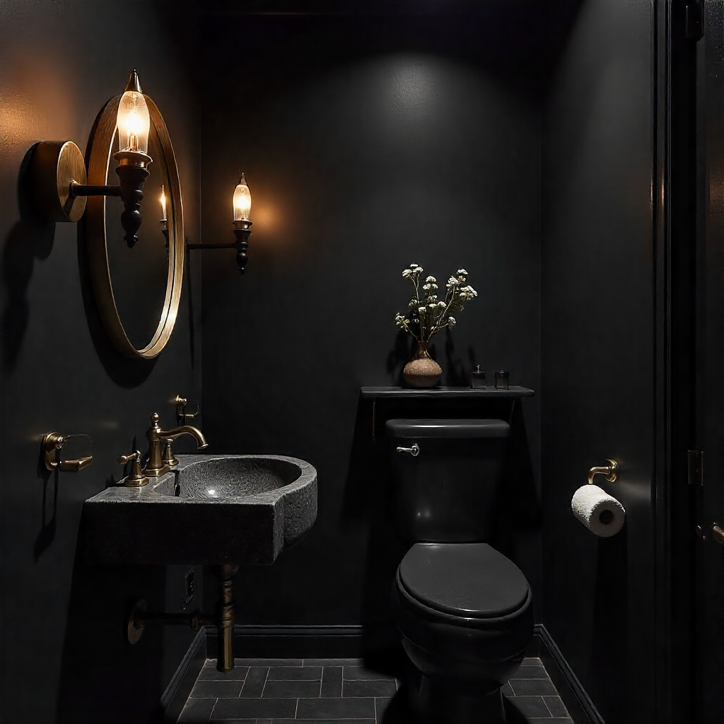 Powder Room Makeover