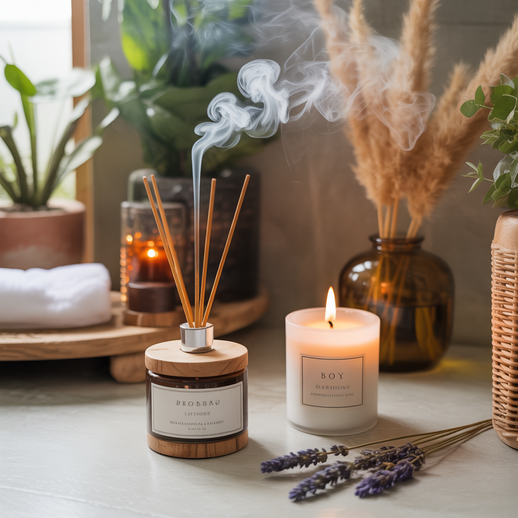 Boho Bathroom: 22 Creative Ideas for a Relaxed and Stylish Space 14 Scent and Aromatherapy