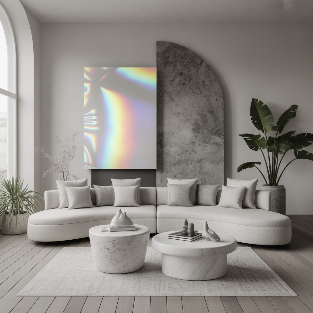 Sculptural Decor and Quirky Accents