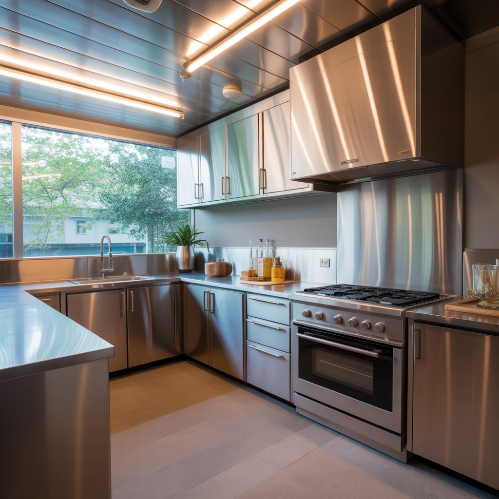 Sleek Stainless-Steel Designs