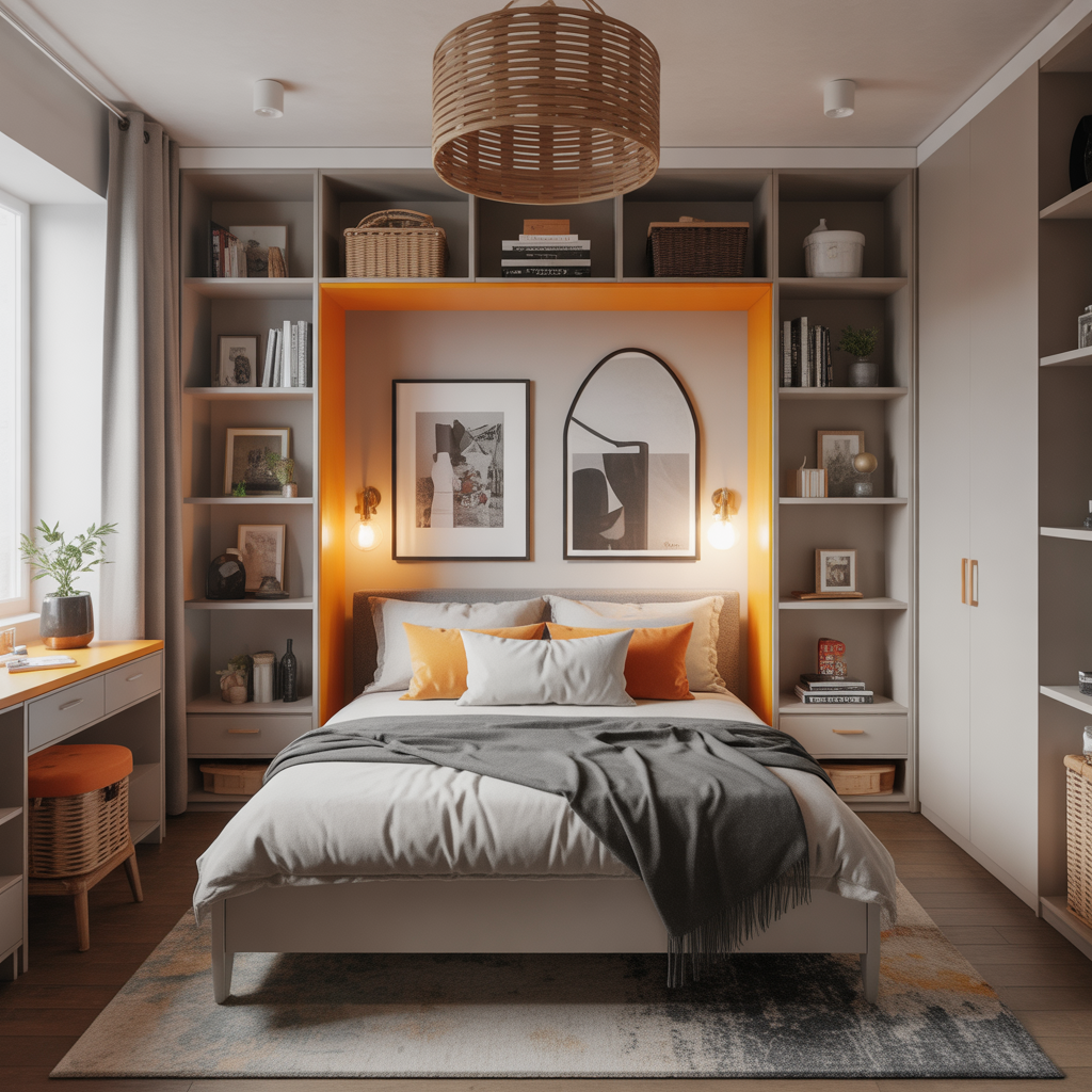 Small Bedroom Storage