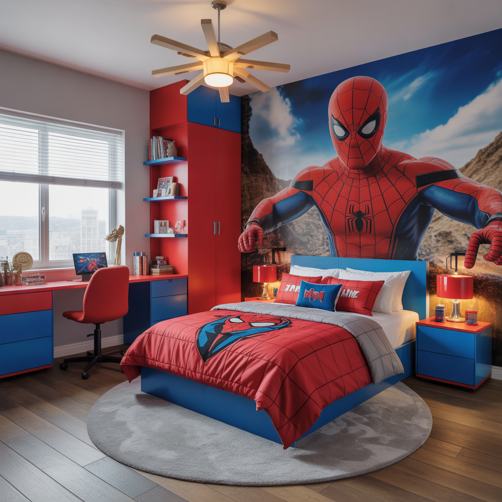 Spider Man Bedroom
