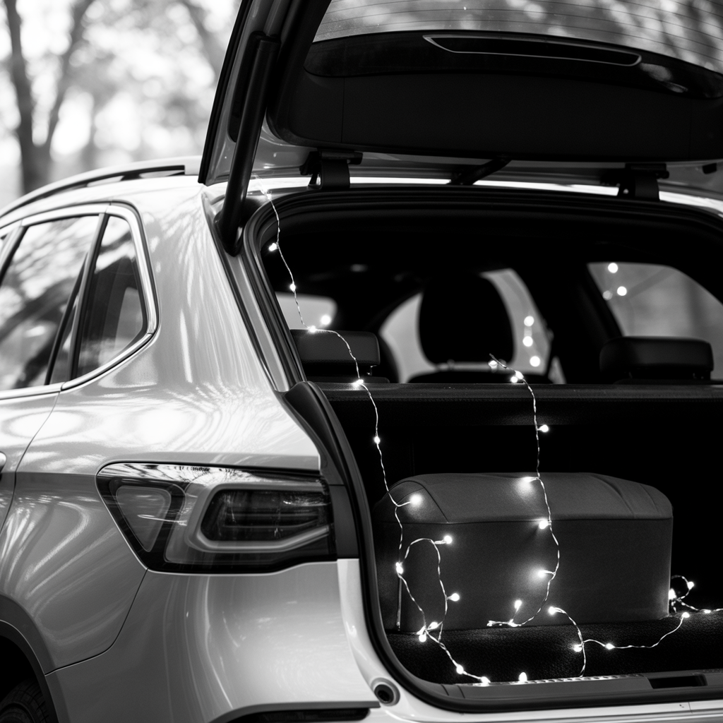 Boho Car Interior: 16 Stunning Ideas for a Free-Spirited Ride 13 String Lights for Road Trips