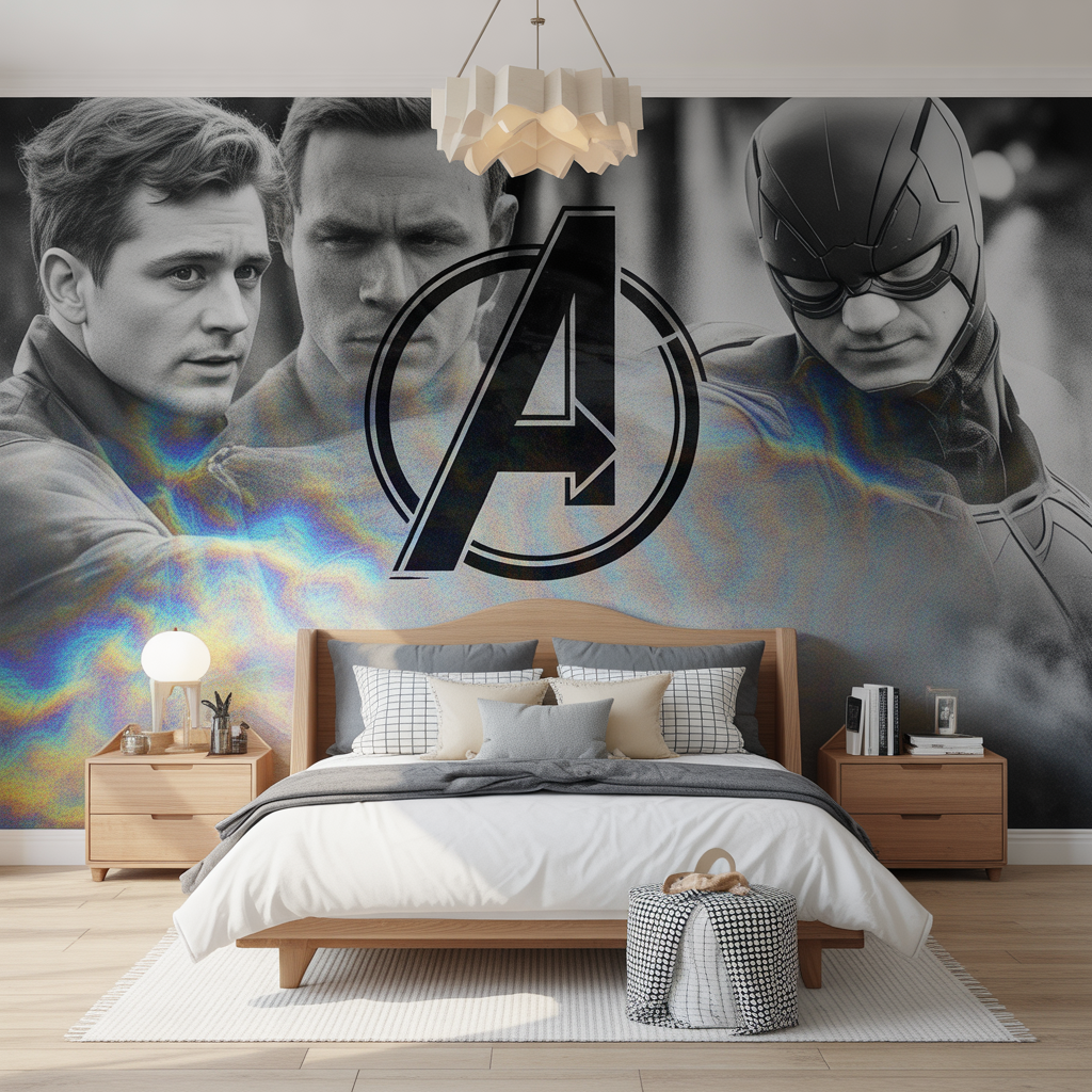 Marvel Bedroom: 16 Creative Ideas for the Ultimate Superhero Space 7 Themed Accent Walls