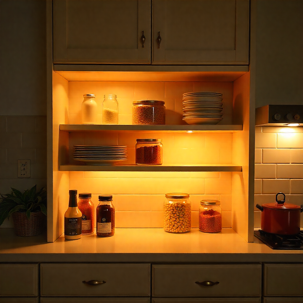 Tiered Shelves for Cabinets
