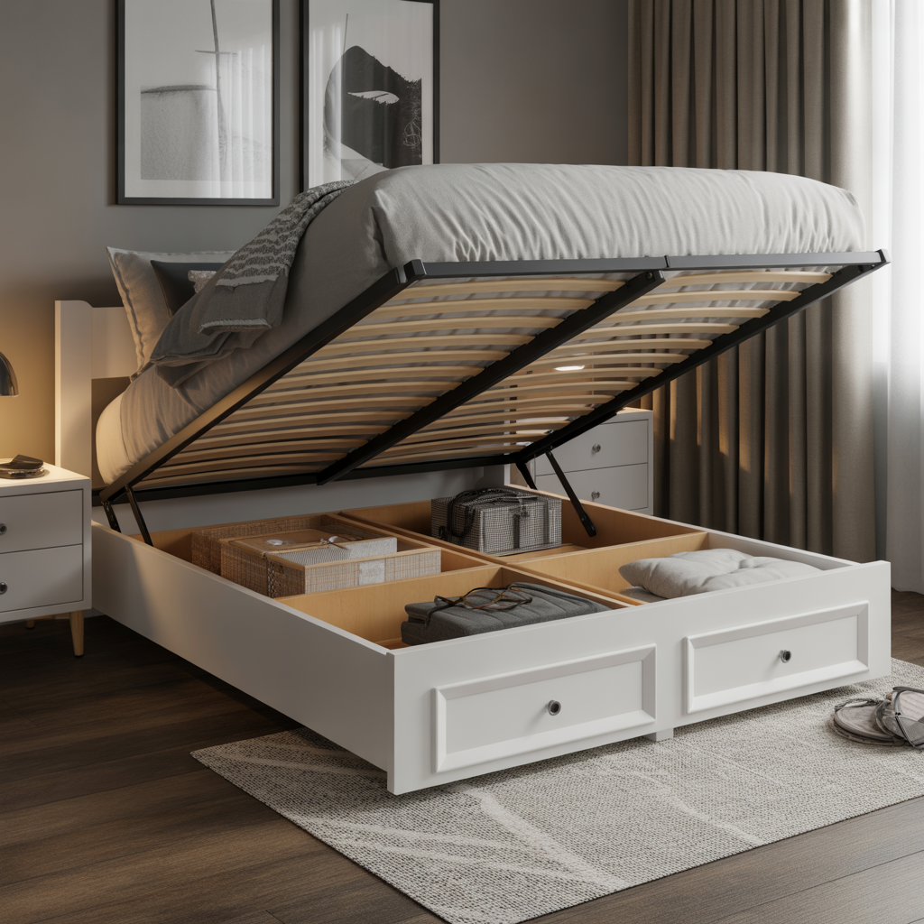 Small Bedroom Storage: 15 Brilliant Ideas to Maximize Space 1 Under-Bed Storage Solutions