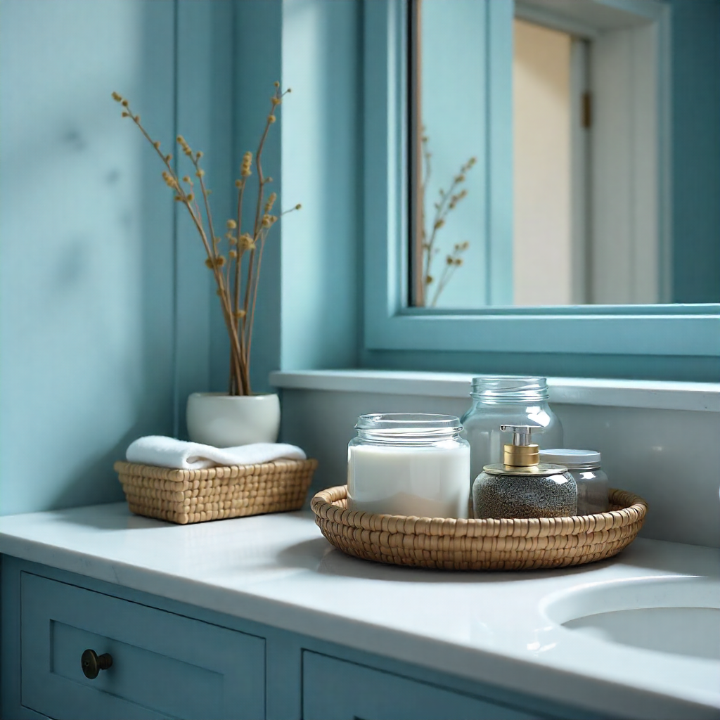 Bathroom Makeover: 25 Inspiring Ideas to Transform Your Space 17 Use Creative Storage Jars and Baskets