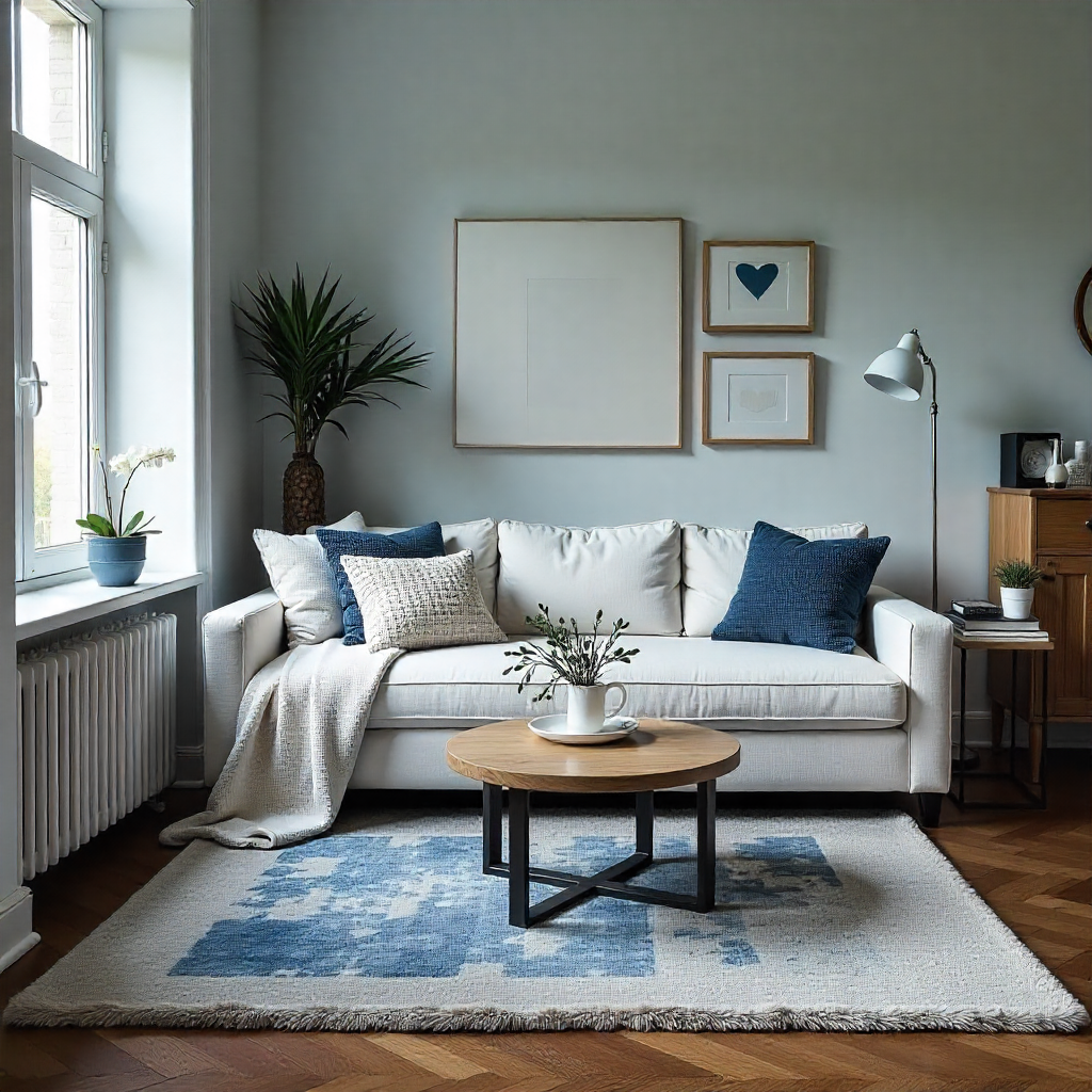 Cozy TV Room: 20 Ideas to Create the Perfect Entertainment Haven 18 Use Layered Rugs for Warmth and Depth