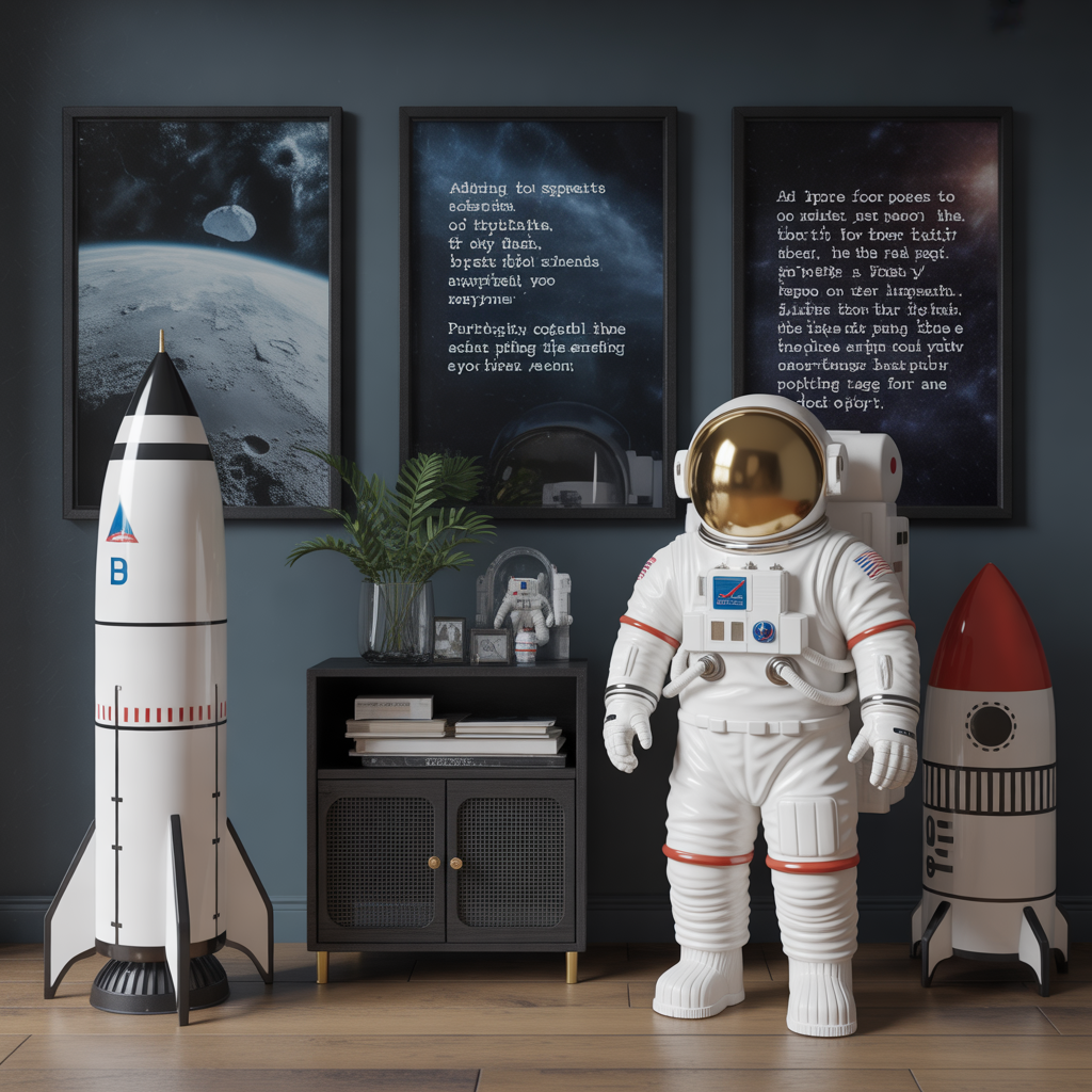 Astronaut Decor and Figurines