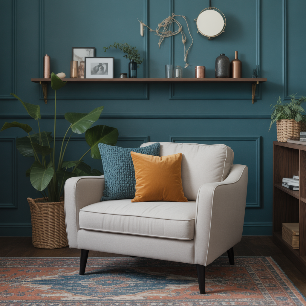 A Balanced Mix of Color and Neutral