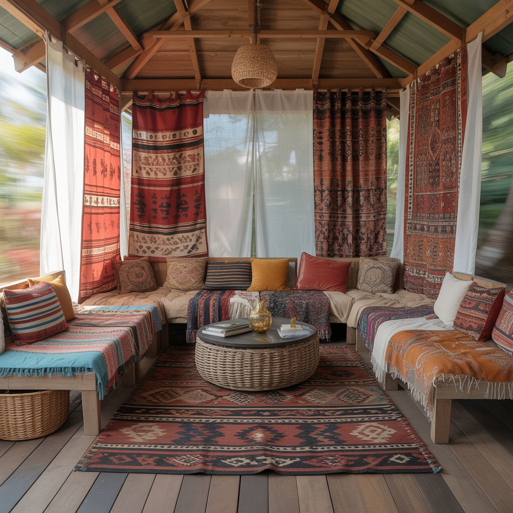 Eclectic Mix of Textiles