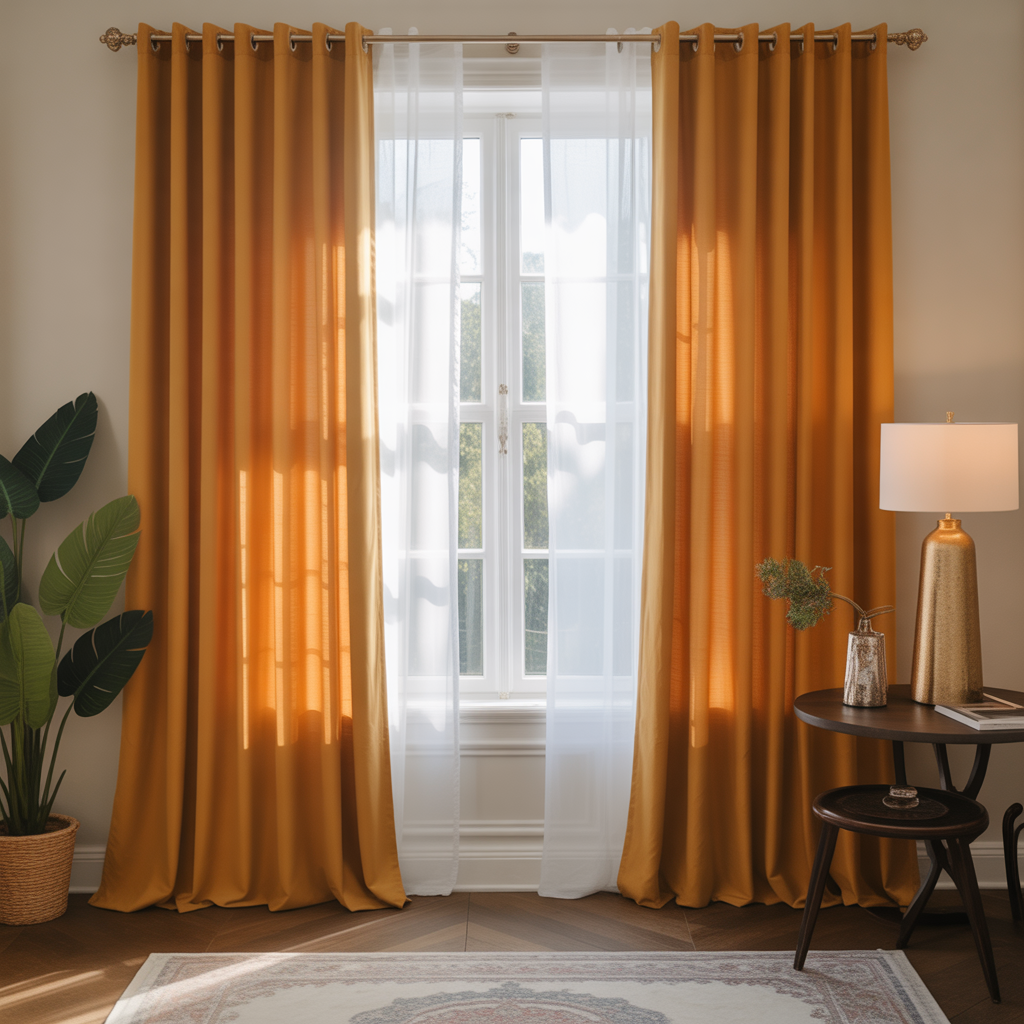 Bold Curtains and Drapes