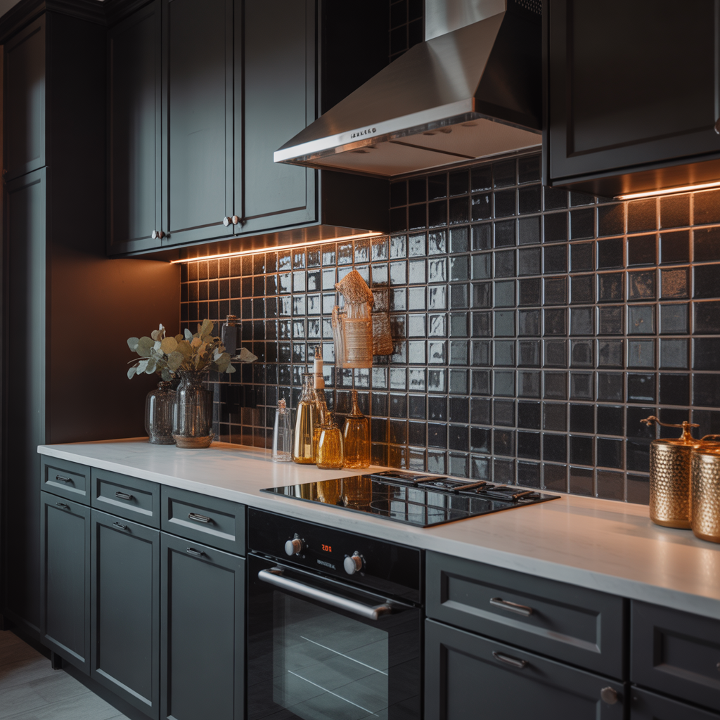 Bold Black-on-Black Design