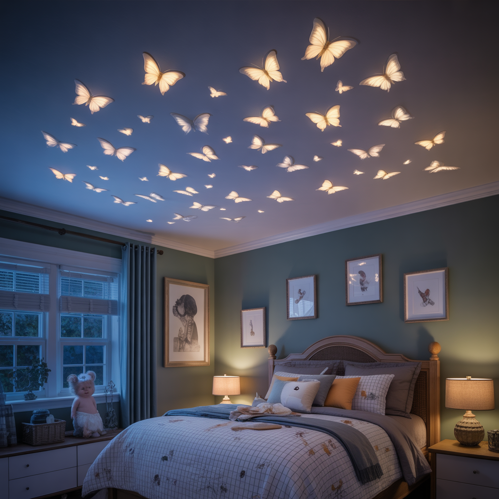 Butterfly Ceiling Decals