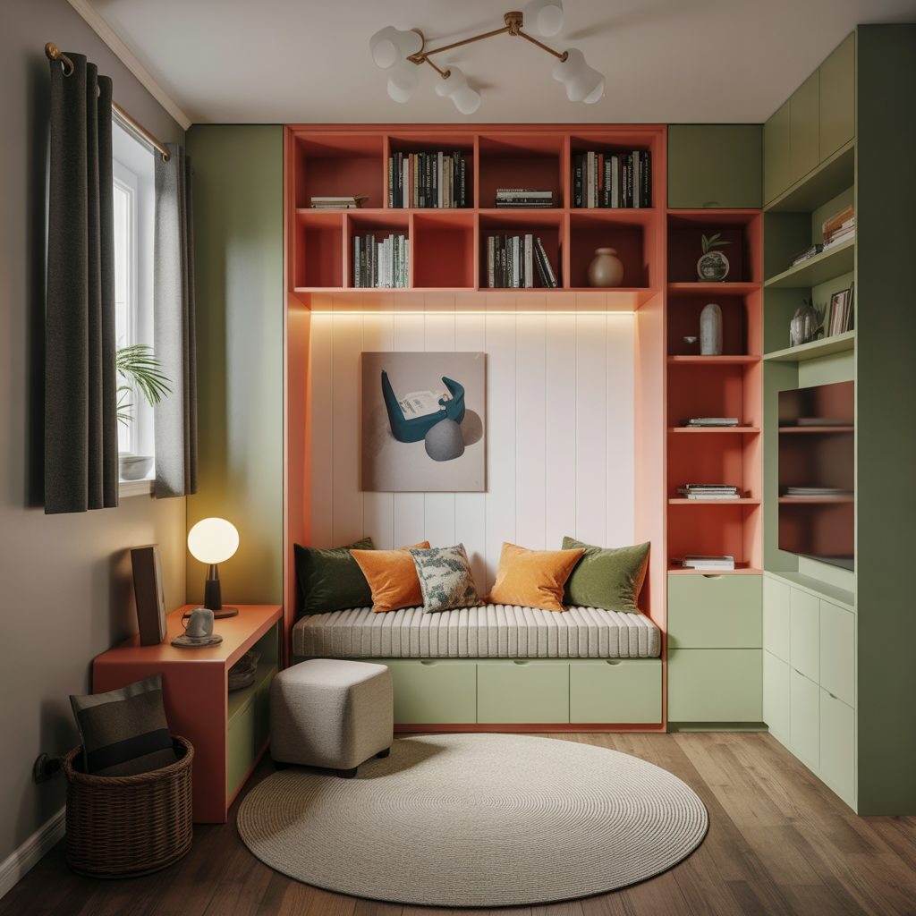 Storage Under Stairs: 20 Creative and Functional Ideas 3 A Cozy Reading Nook Storage Under Stairs