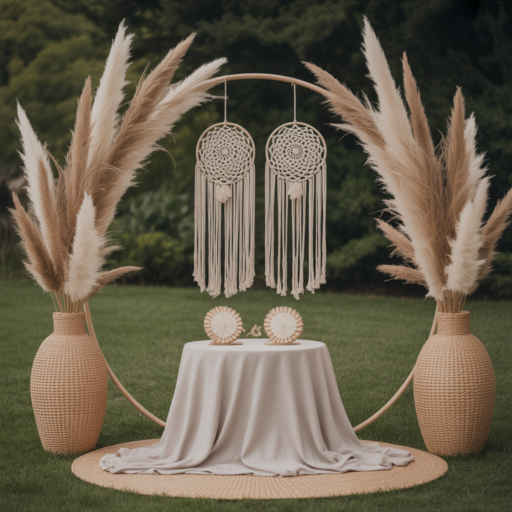 Baby Shower for Twins: 20 Creative and Heartfelt Ideas 17 Boho Chic Baby Shower for Twins