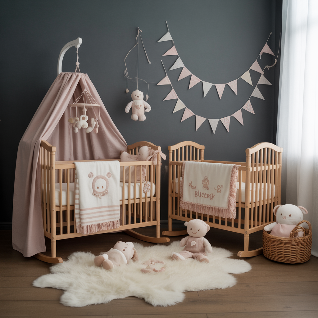 Baby Shower for Twins: 20 Creative and Heartfelt Ideas 9 Nursery-Inspired Decorations