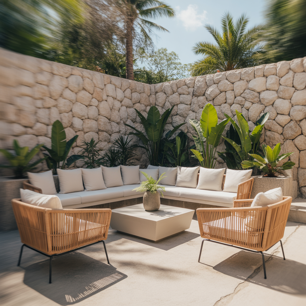 Living Room Conversation Pits: 20 Inspiring Ideas for Social Spaces 7 Outdoor-Inspired Conversation Pits