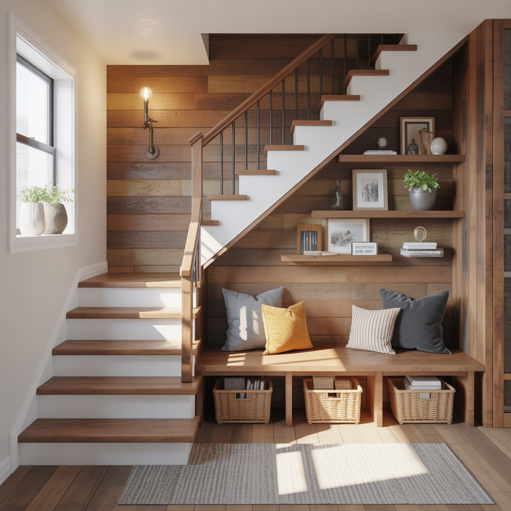 Rustic Charm with Wood Finishes