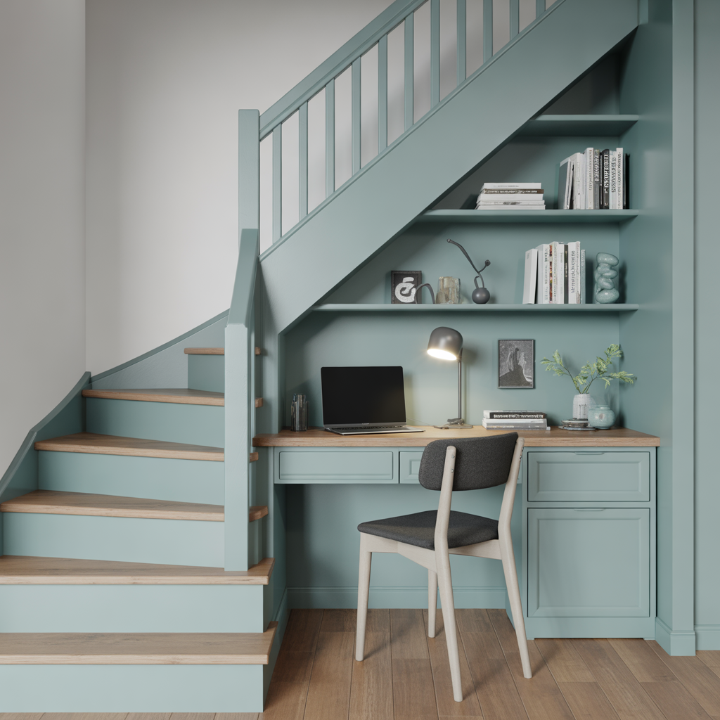 Integrated Desk for Work and Reading