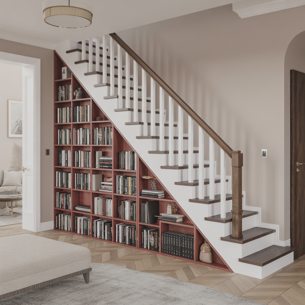 Personal Library with Sliding Ladders