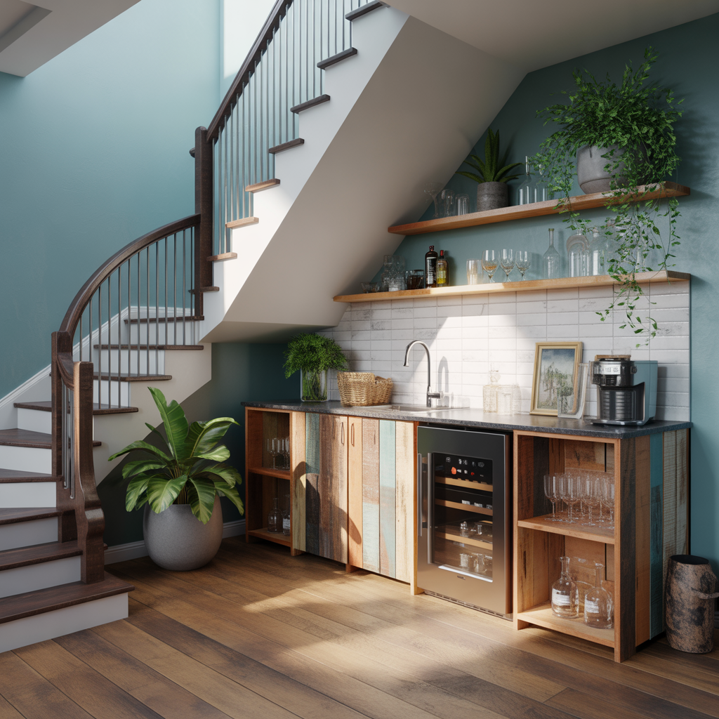 Eco-Friendly Bar Setup