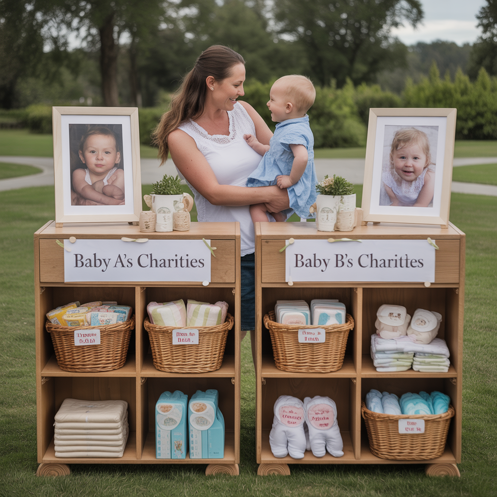 Baby Shower for Twins: 20 Creative and Heartfelt Ideas 10 Charity-Inspired Baby Shower for Twins