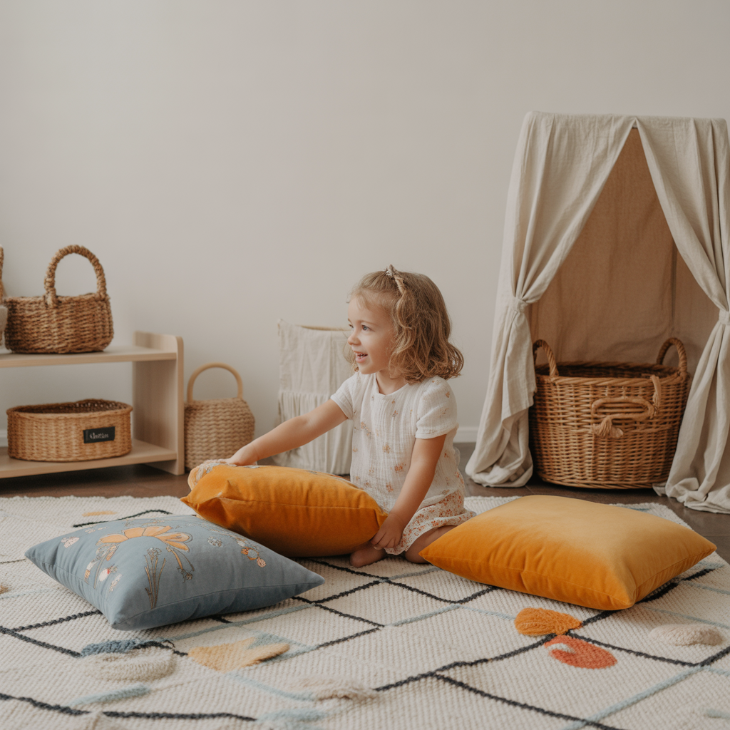 Floor Pillows Living Room Boho: 20 Inspiring Ideas to Elevate Your Space 11 Creating a Kid-Friendly Boho Play Area