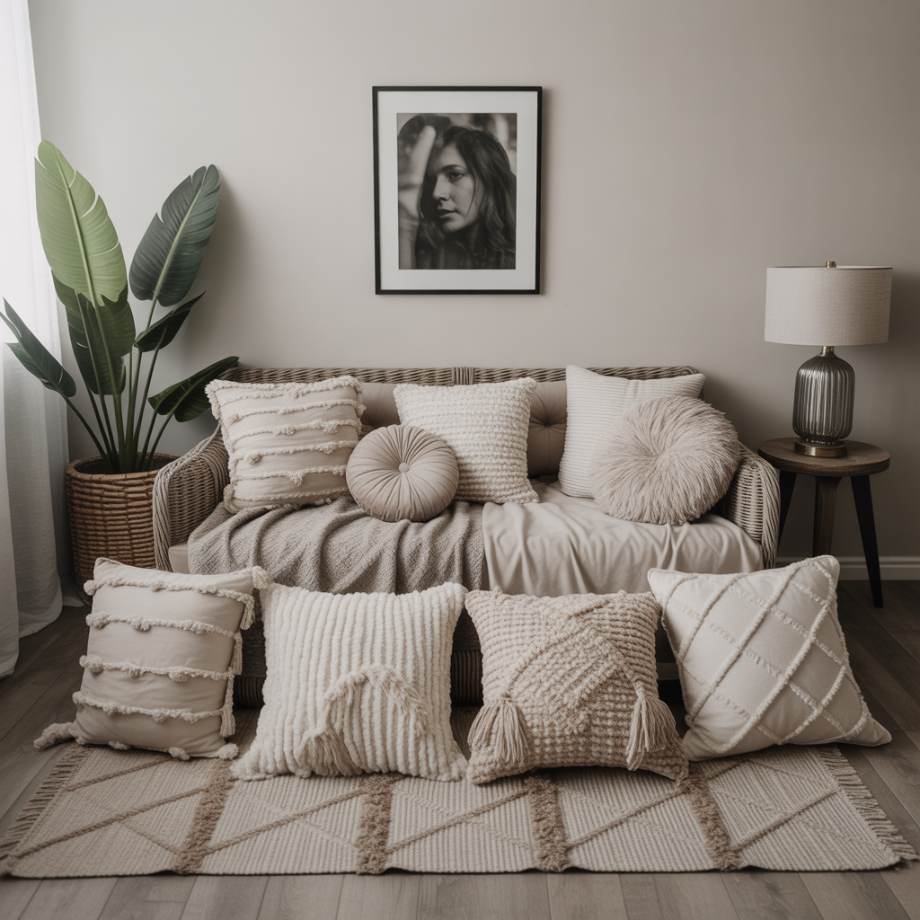 Floor Pillows Living Room Boho: 20 Inspiring Ideas to Elevate Your Space 18 Using Floor Pillows for Movie Nights