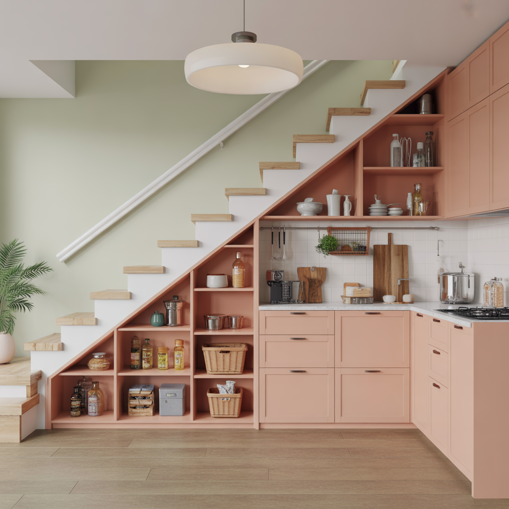 Storage Under Stairs: 20 Creative and Functional Ideas 9 Hidden Pantry Storage