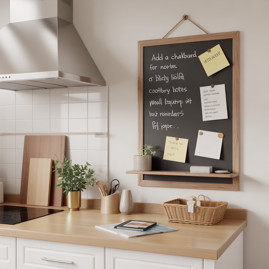 Add a Chalkboard or Whiteboard for Notes