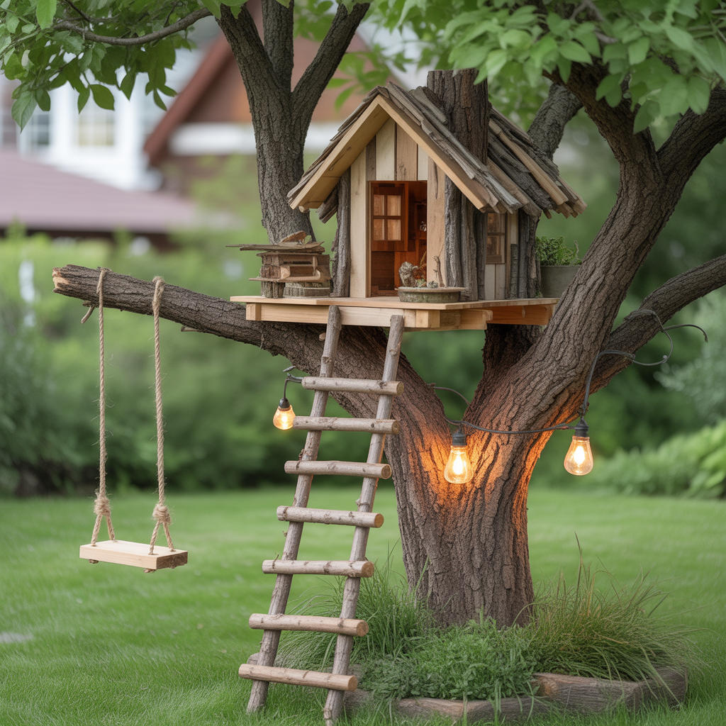 Fairy Garden Treehouses