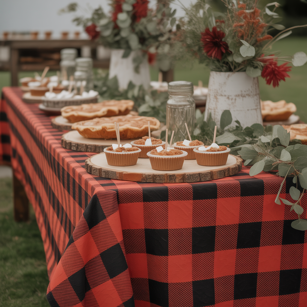 Buffalo Check Baby Shower