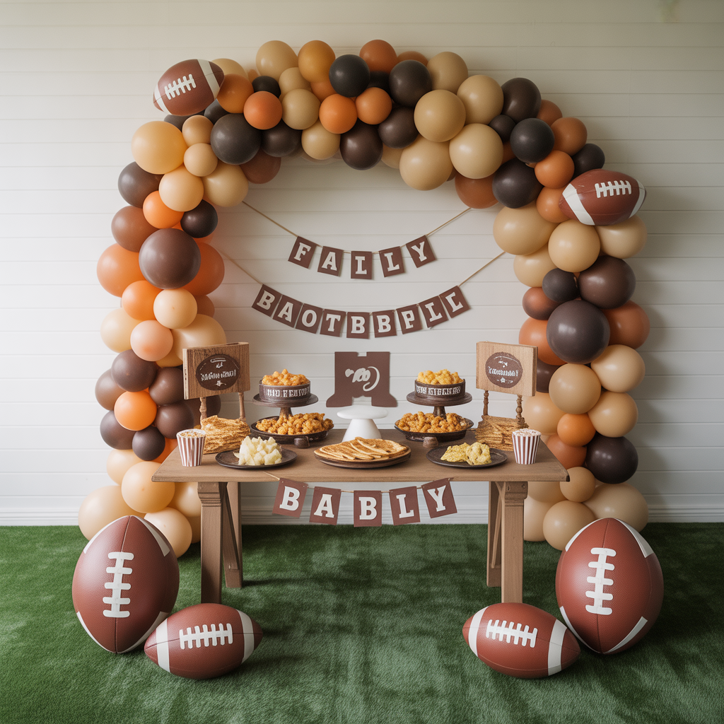 Football Baby Shower