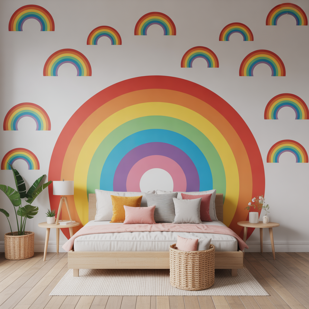 Rainbow Wall Decals