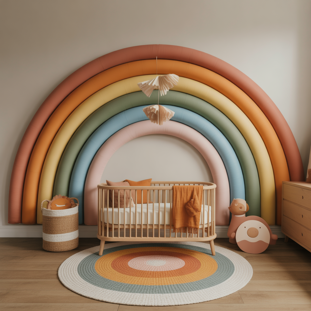 Gender-Neutral Rainbow Nursery
