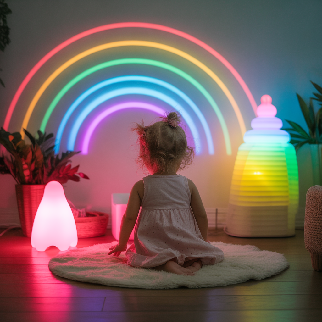 Rainbow Lighting Ideas