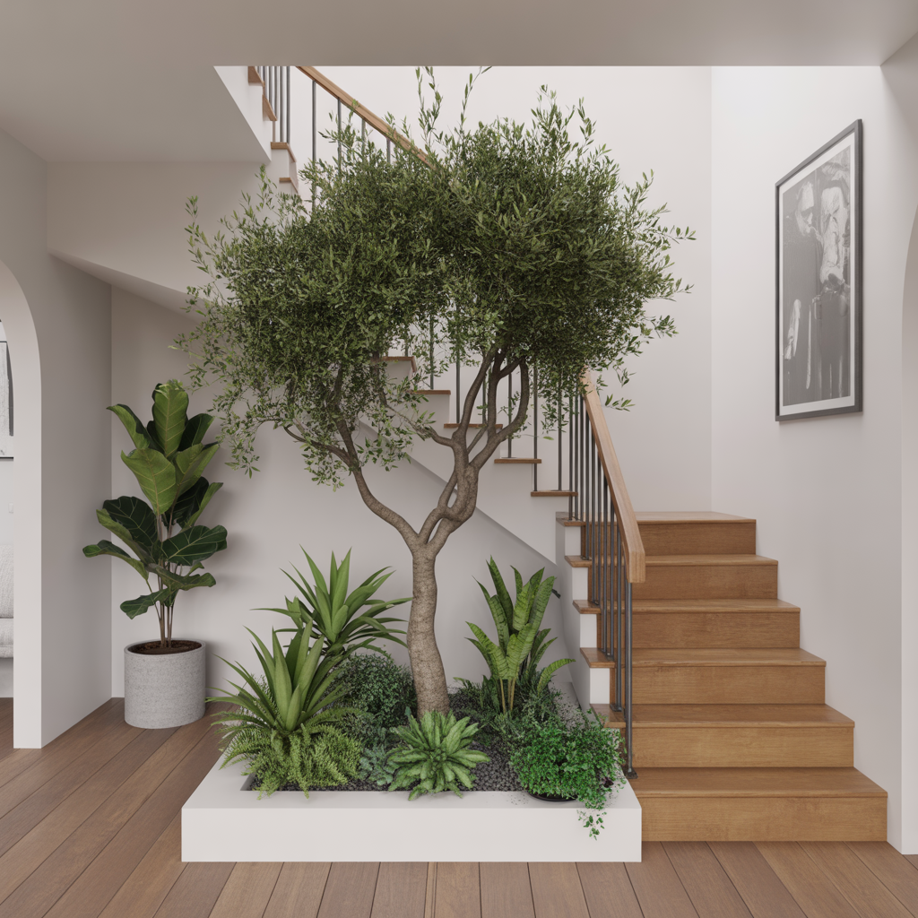 Statement Tree Under the Stairs