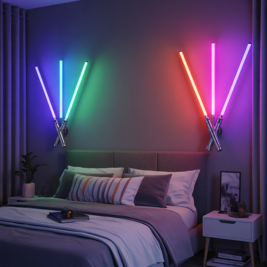 Lightsaber Wall Sconces