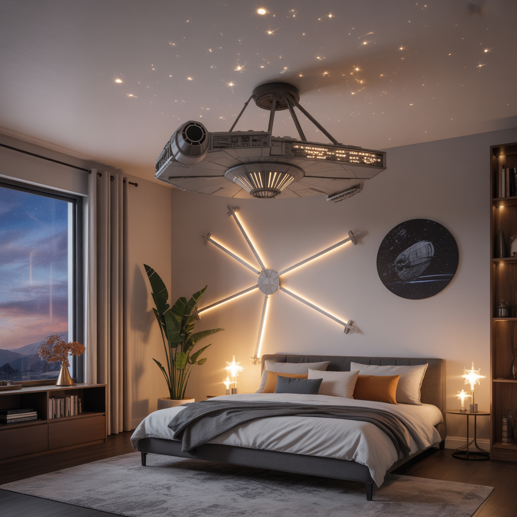 Starship Ceiling Fixtures