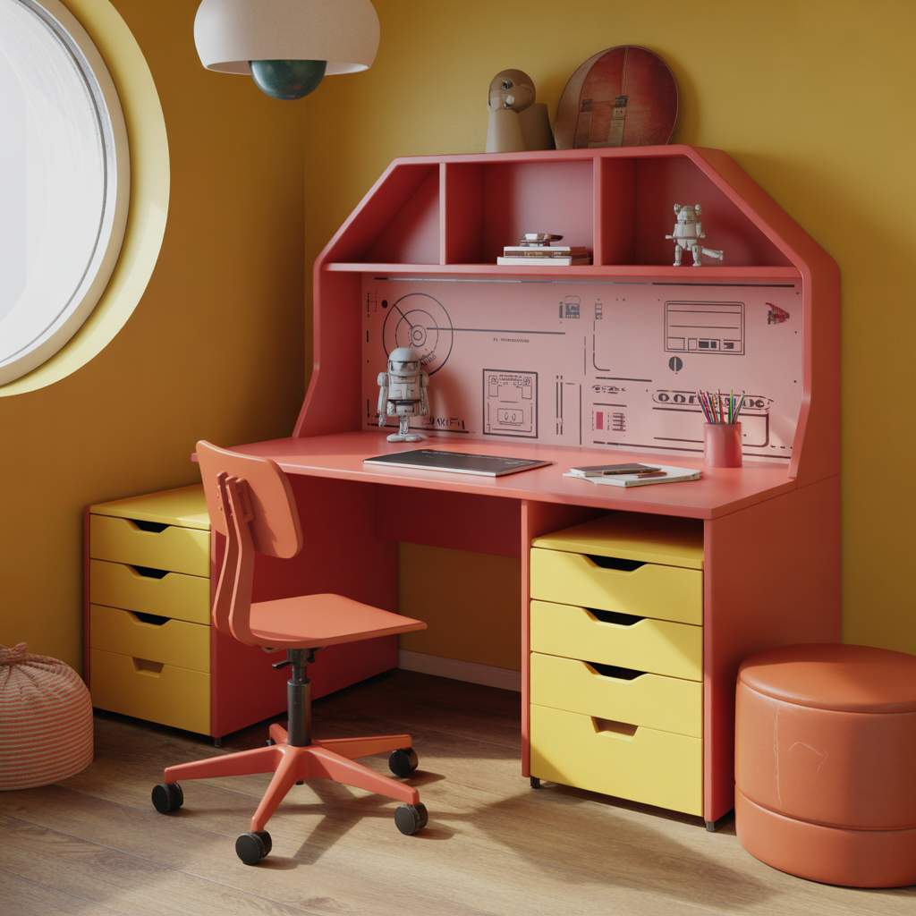 Themed Desks and Study Corners