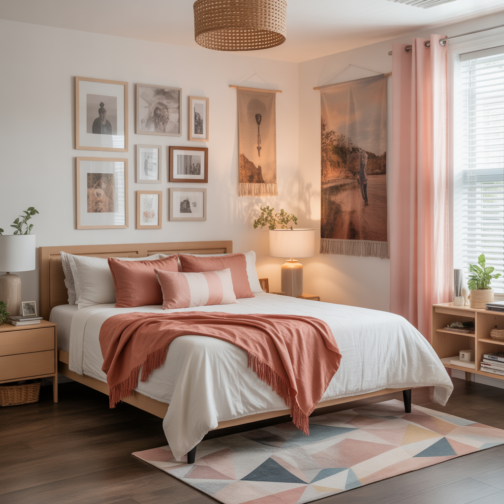 Girl Dorm Room: 20 Inspiring Ideas to Elevate Your Space 2 Wall Decor That Reflects Personality