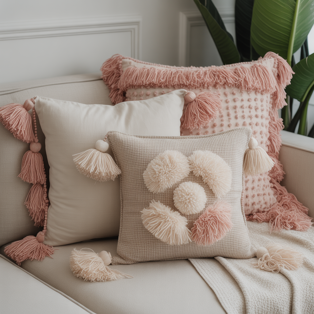 Use Fringe, Tassels, and Pom-Poms