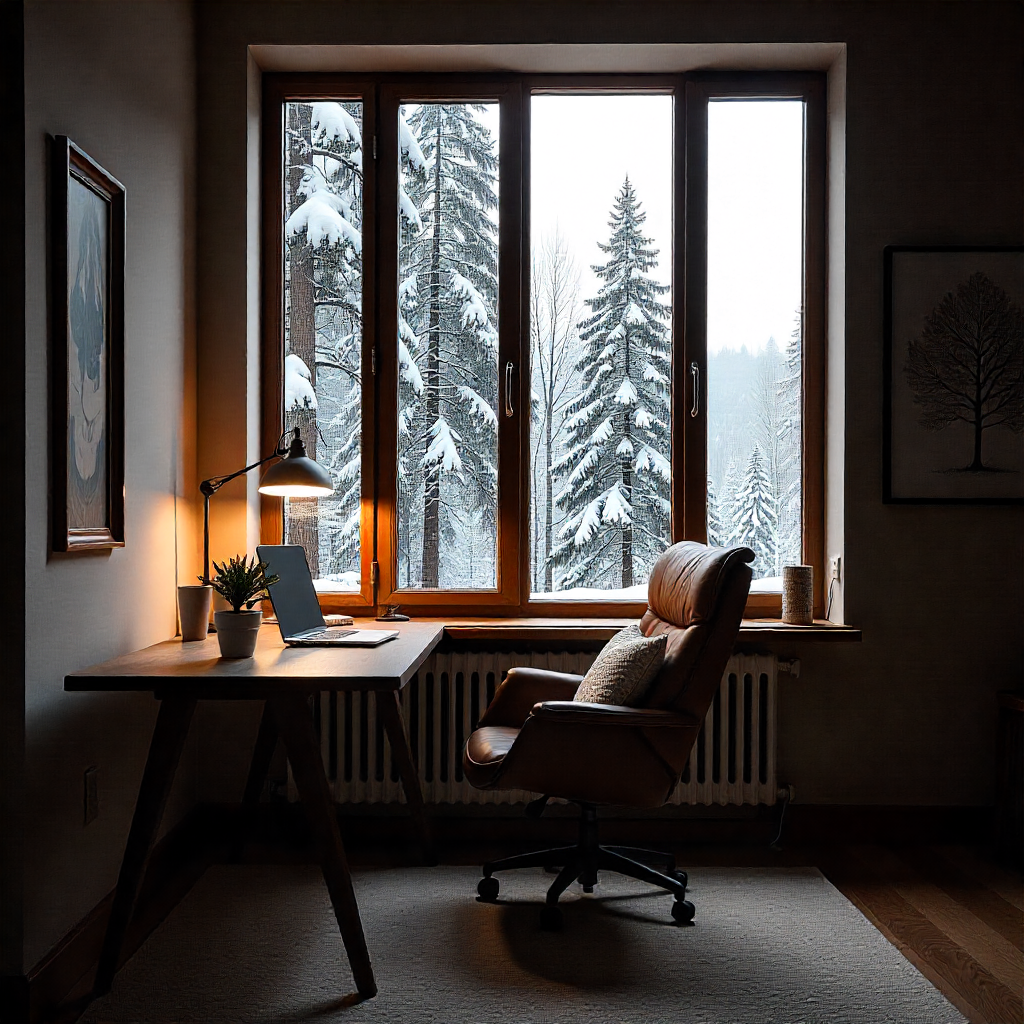 Sunlight-Friendly Home Offices