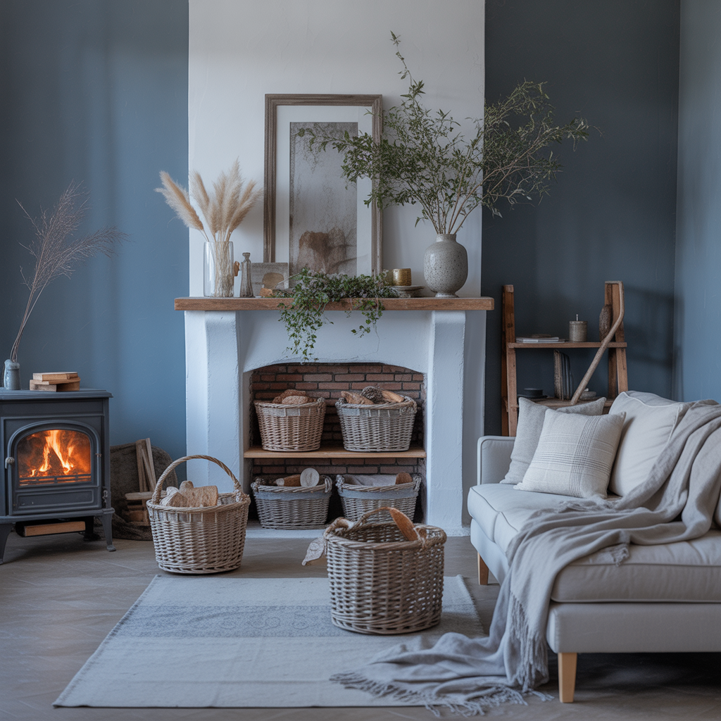 Display Baskets and Woven Textures