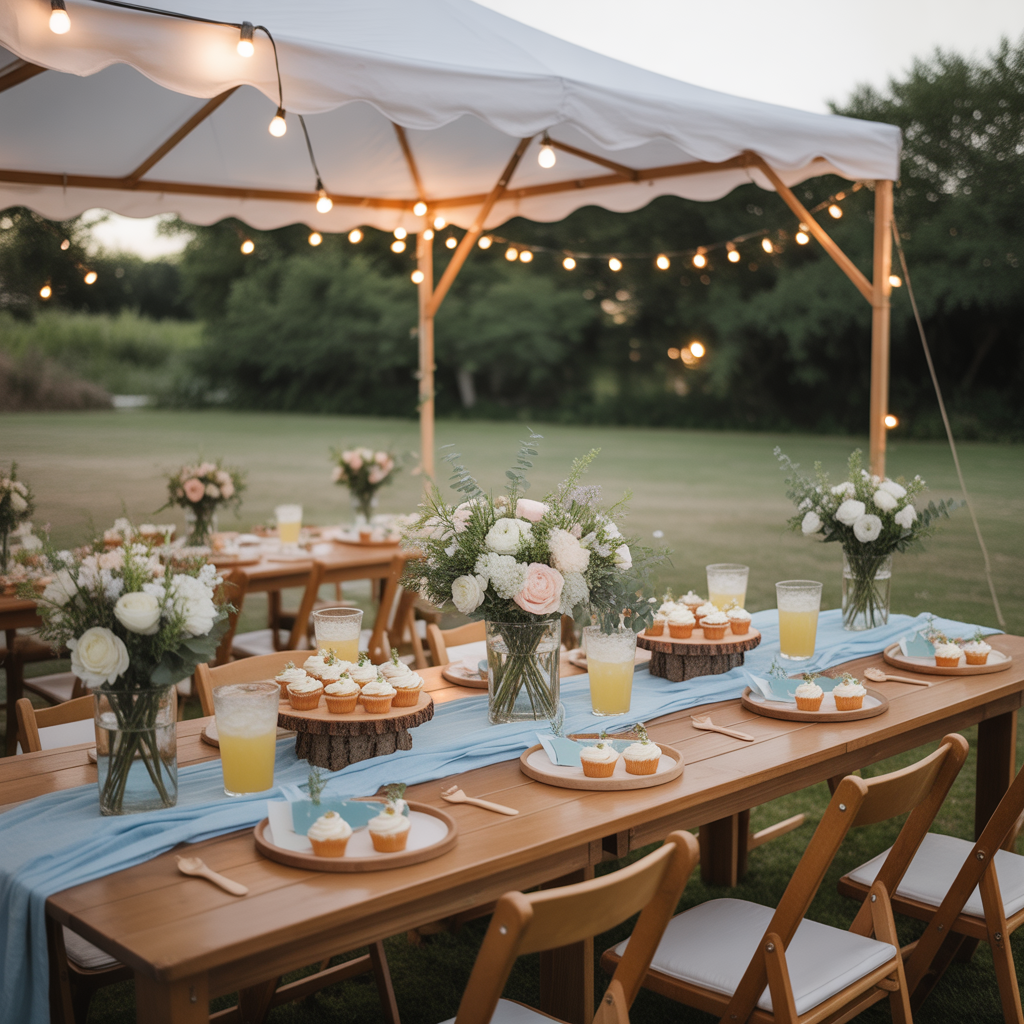 Garden Party Baby Girl Shower