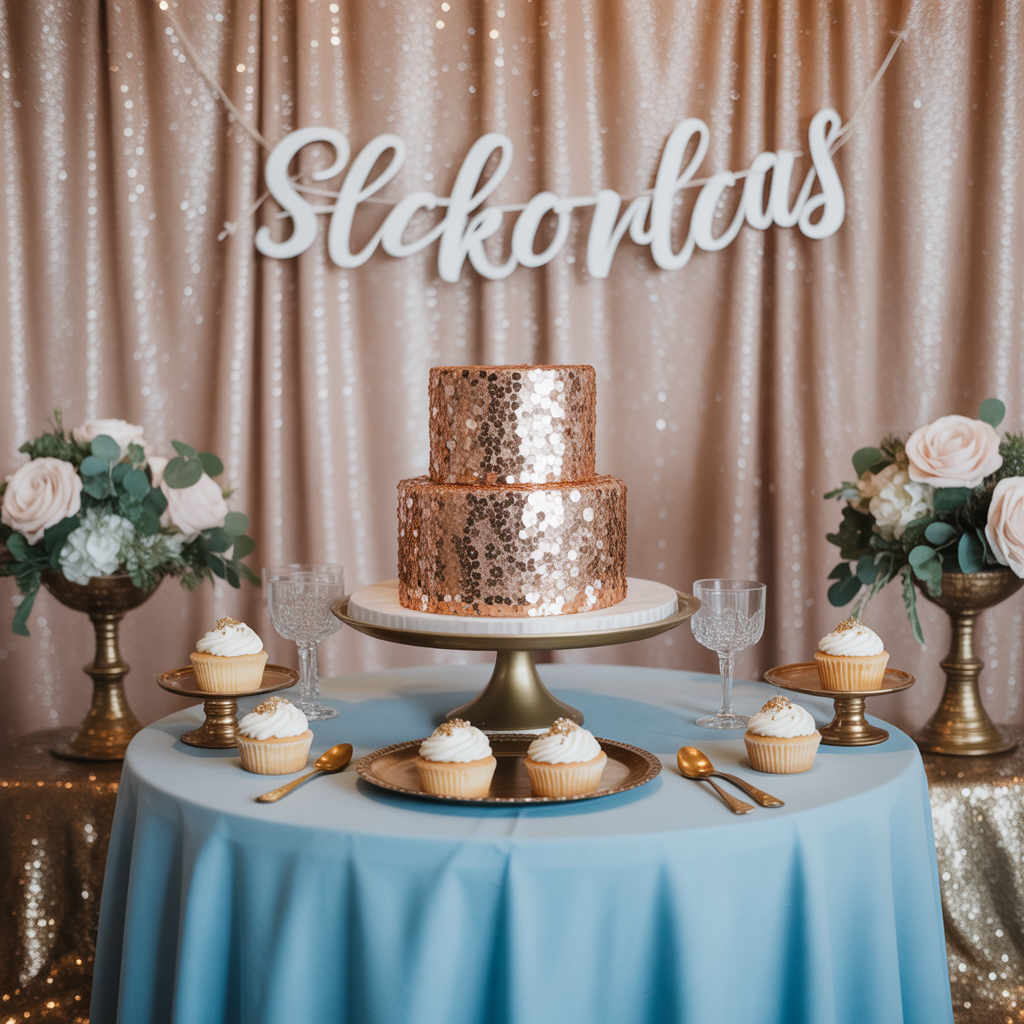 Glitter and Glam Shower