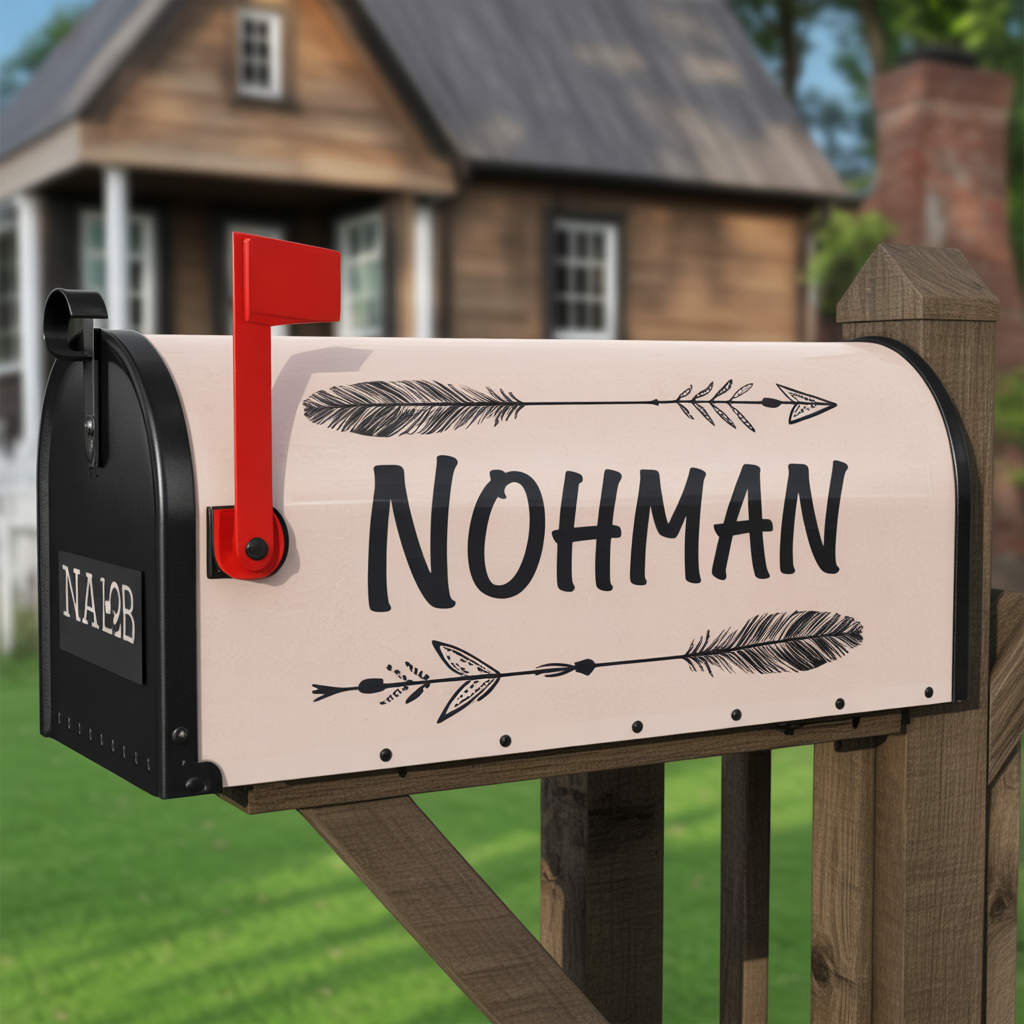 Boho Mailbox: 20 Creative and Inspiring Ideas for a Unique Entrance 20 Personalized Boho Mailbox with Your Name